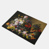  stilleven bloemen en vruchten deurmat (Schuin)