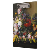  stilleven bloemen en vruchten klembord (Links)