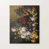  stilleven bloemen en vruchten legpuzzel (Verticaal)