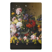  stilleven bloemen en vruchten mini klembord (Achterkant)