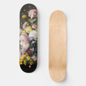 stilleven bloemen en vruchten persoonlijk skateboard (Voorkant)