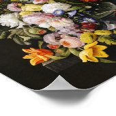 stilleven bloemen en vruchten poster (Hoek)