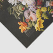  stilleven bloemen en vruchten tissuepapier (Detail)