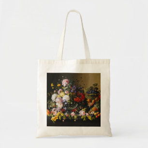 stilleven bloemen en vruchten tote bag
