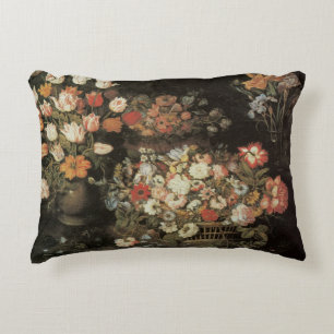 Stilleven bloemen,  Floral Baroque Accent Kussen