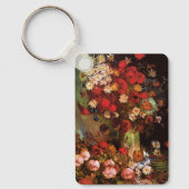 Stilleven Bloemen in een vaas door Vincent van Gog Sleutelhanger (Voorkant)