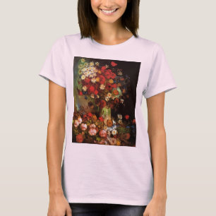 Stilleven Bloemen in een Vaas door Vincent van Gog T-shirt