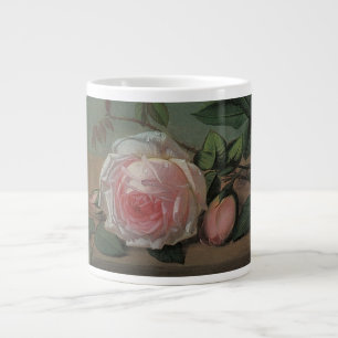 Stilleven Bloemen op een Richel door Otto Ottesen Grote Koffiekop