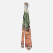 Stilleven Bloempot met Bieslook door Vincent van G Stropdas (Achterkant)