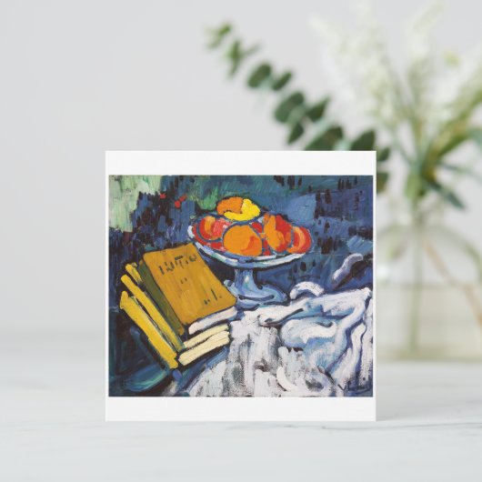 Stilleven Boeken en Bowl | Maurice de Vlaminck | (Staand voorkant)