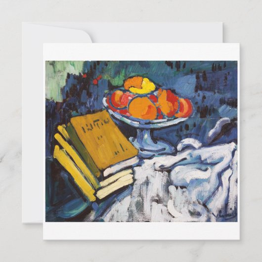 Stilleven Boeken en Bowl | Maurice de Vlaminck | (Voorkant)