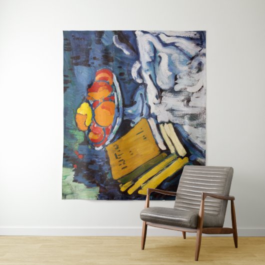 Stilleven Boeken en Bowl | Maurice de Vlaminck | Wandkleed (In situ)