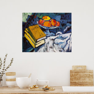 Stilleven Boeken en Kom   Maurice de Vlaminck   Poster