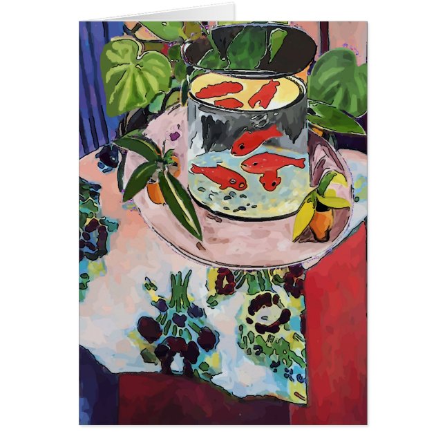 Stilleven, Bowl van vissen (Voorkant)