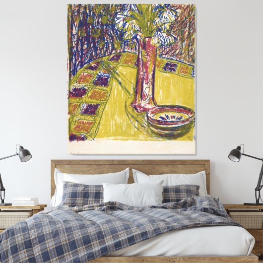 Stilleven Canvas Afdruk (Insitu (Slaapkamer))
