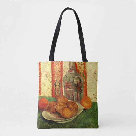 Stilleven decanteerfles en citroenen door Vincent  Tote Bag (Voorkant)