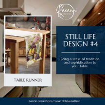 Stilleven Design Table Runner