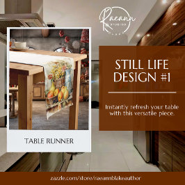 Stilleven Design Table Runner Korte Tafelloper