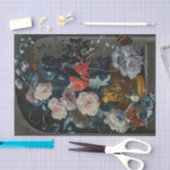 Stilleven door Johann Baptist Drechsler Tissuepapier (Craft)