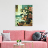 Stilleven door Paul Gauguin Canvas Afdruk (Insitu (Woonkamer))