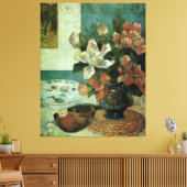 Stilleven door Paul Gauguin Canvas Afdruk (Insitu (Woonkamer))
