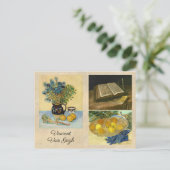 Stilleven door Vincent Van Gogh Briefkaart (Staand voorkant)
