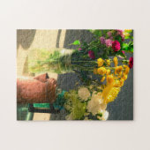 Stilleven en bloemenpuzzel legpuzzel (Horizontaal)