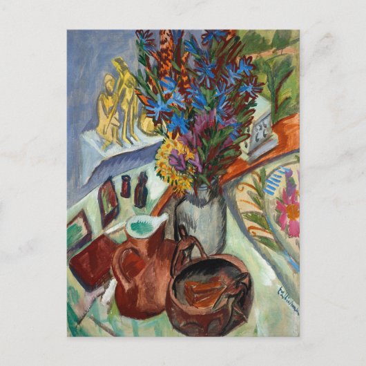 stilleven | Ernst Ludwig Kirchner Briefkaart (Voorkant)