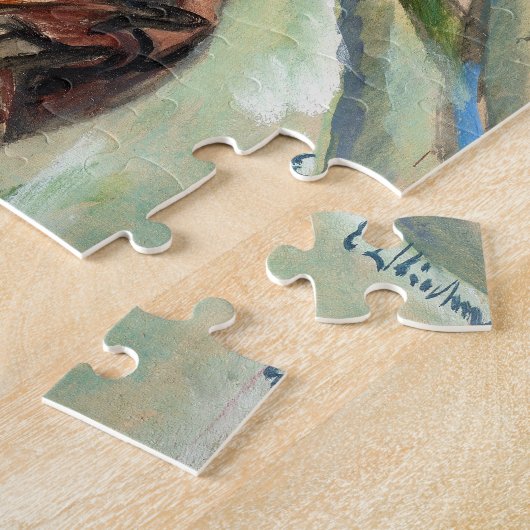 stilleven | Ernst Ludwig Kirchner Legpuzzel (Zijkant)