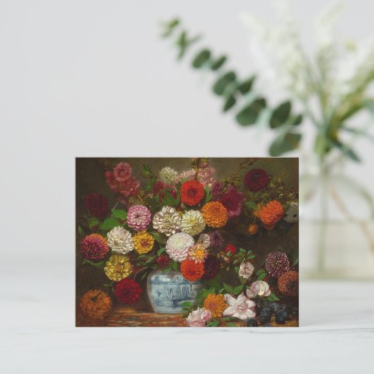 stilleven | Eugène Delacroix Briefkaart (Staand voorkant)