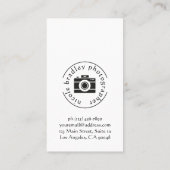 stilleven fotografie Visitekaartje (Achterkant)