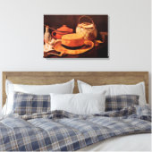 Stilleven Gele Strohoed door Vincent van Gogh Canvas Afdruk (Insitu (Slaapkamer))