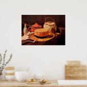 Stilleven Gele Strohoed door Vincent van Gogh Poster (Keuken)