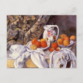 Stilleven gordijn werper Paul Cézanne Briefkaart (Voorkant)