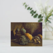 Stilleven groenten en fruit van Gogh Fine Art Briefkaart (Staand voorkant)