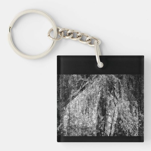 stilleven huis sleutelhanger (Voorkant)