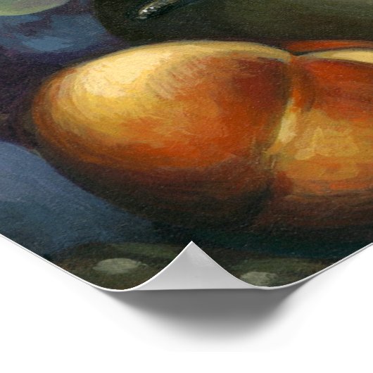 Stilleven I: Slak en Schedel ART PRINT leven nog s (Hoek)