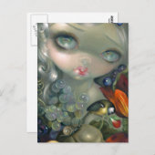 "Stilleven I: Slak en Schedel" Briefkaart (Voorkant / Achterkant)