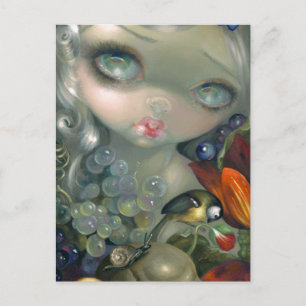 "Stilleven I: Slak en Schedel" Briefkaart