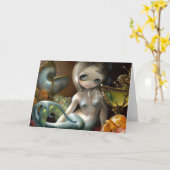 "Stilleven II:  Wenskaart van Zeemeermin het" Kaart (Gele Bloem)