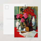 Stilleven in Chinese schilderkunst, Briefkaart (Voorkant / Achterkant)