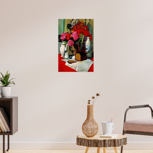Stilleven in Chinese schilderkunst Poster (Woonkamer 3)