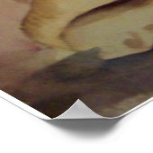 Stilleven in koele pasteltinten poster (Hoek)