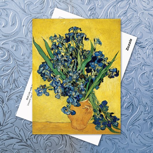 Stilleven Irissen Clay Pot Vincent van Gogh Briefkaart