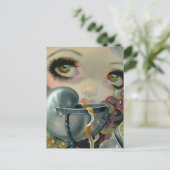 "Stilleven IV:  Briefkaart Nautilusbeker" (Staand voorkant)