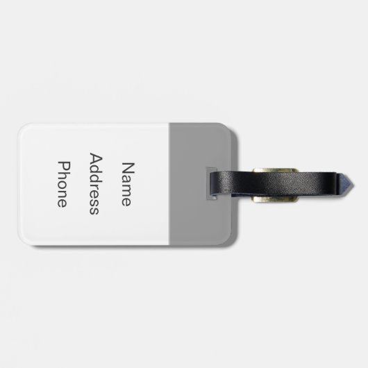 Stilleven Jongensspeelgoed Bagagelabel (Achterkant horizontaal)