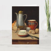 Stilleven, koffie en aardappelen | Albert Anker Kaart (Voorkant)