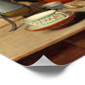 Stilleven, koffie en aardappelen | Albert Anker Poster (Hoek)