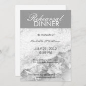 Stilleven Koolstofrepetitie Dinnerlijke Kaart (Voorkant / Achterkant)