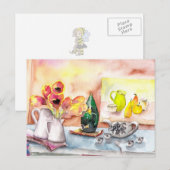 stilleven kunst briefkaart (Voorkant / Achterkant)